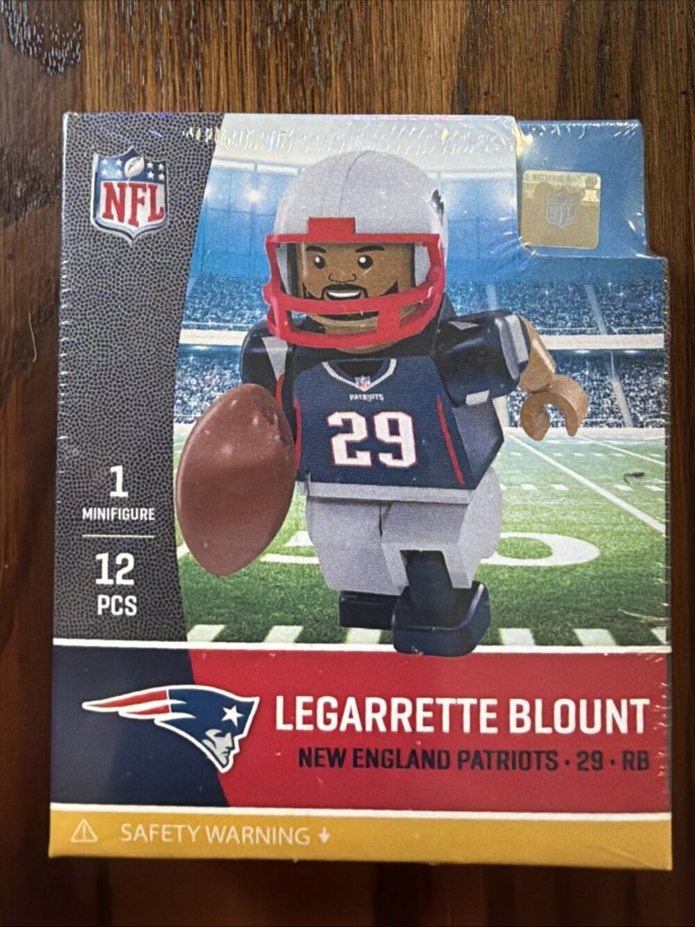 Oyo NFL Team Mini Figure New England Patriots LEGARRETTE BLOUNT‎ RARE!